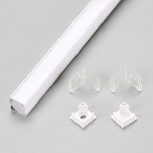 6063 alluminio anodizzato lega alluminio condotto alluminio profilo condotto striscia luce led ha profilo in alluminio