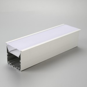 alluminio, materiale 6063 alluminio ha profilo massimale di illuminazione