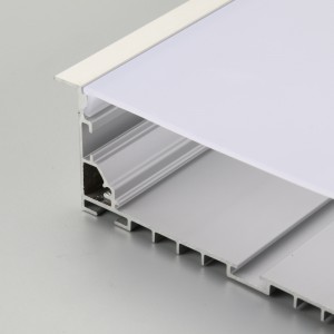 ha portato l'alluminio profilo con pc diffusore piatta forma