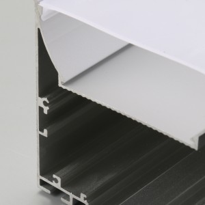 diffusore led bar estrusione di alluminio hanno portato in alloggi per lampada