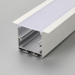 rientrato ha portato luce abitazioni con plastica lineare e profilo in alluminio satinato pc