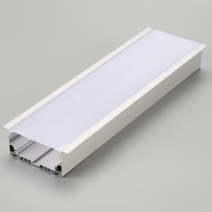 ha portato l'alluminio profilo pc diffusore / piatta forma