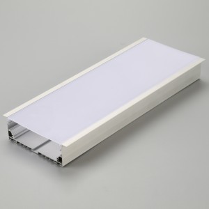 ha condotto striscia alloggi di alluminio con tappo profilo quadro pc copertura video