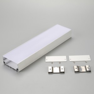 Estrusione di alluminio per canale diffusore luminoso a LED